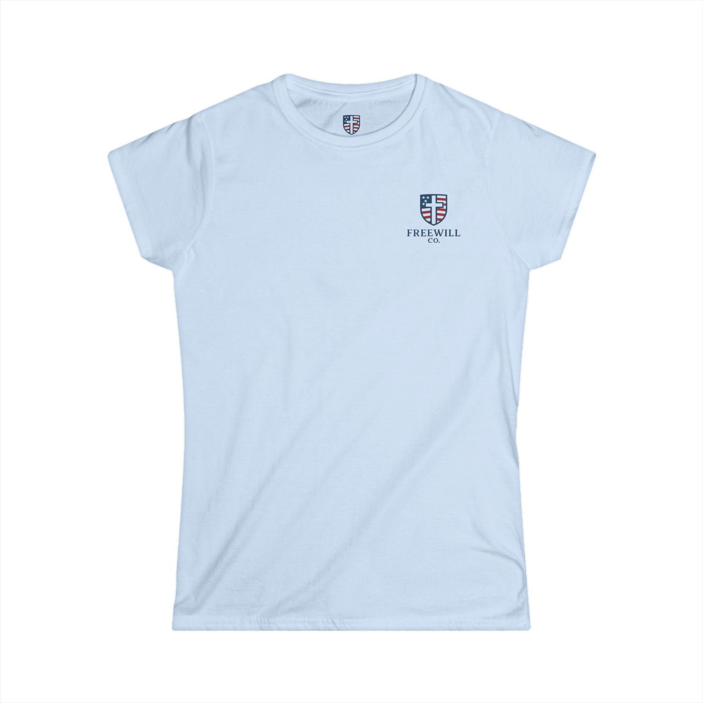 Women's Inspirational Tee - Faith Over Doubt, Motivational Shirt, Casual Wear for Empowerment, Comfortable Everyday T-Shirt, Gift for Her