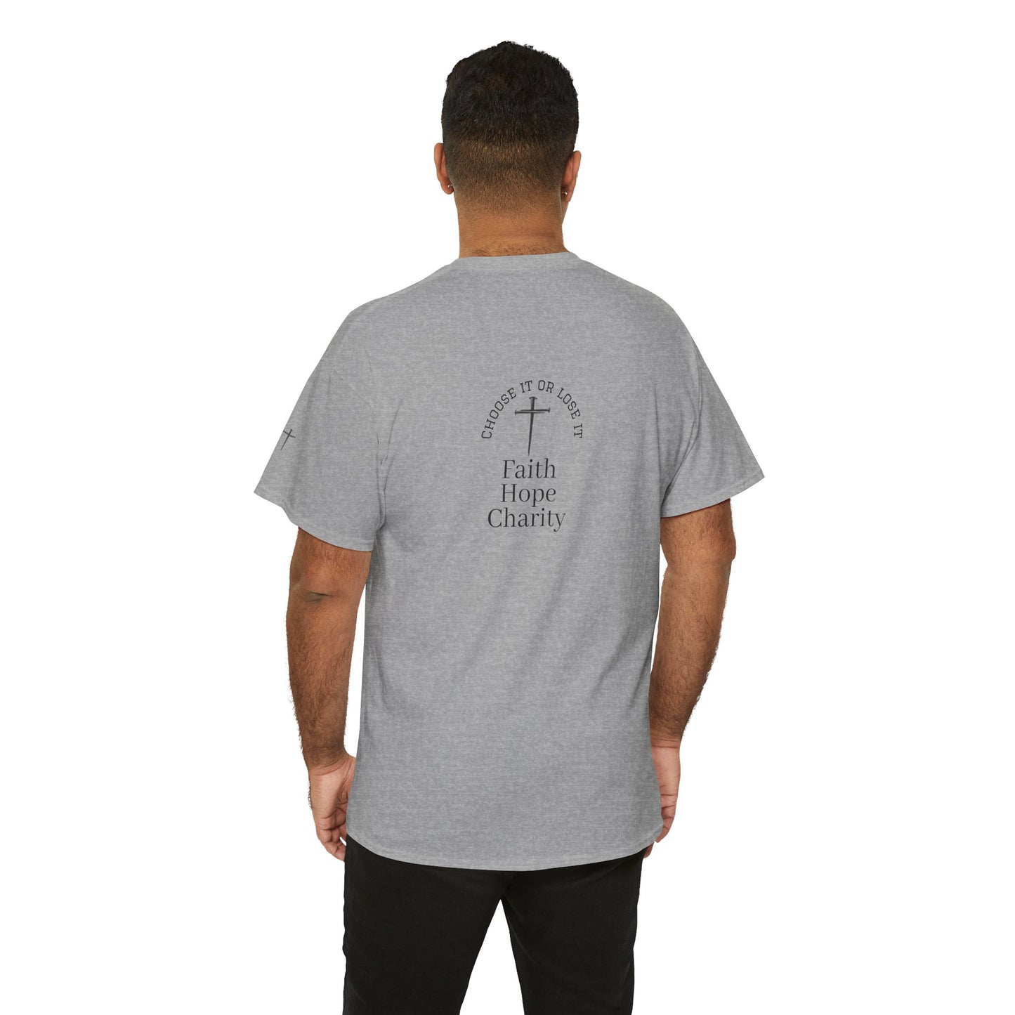 Faith, Hope, Charity Tee | Motivational Shirt