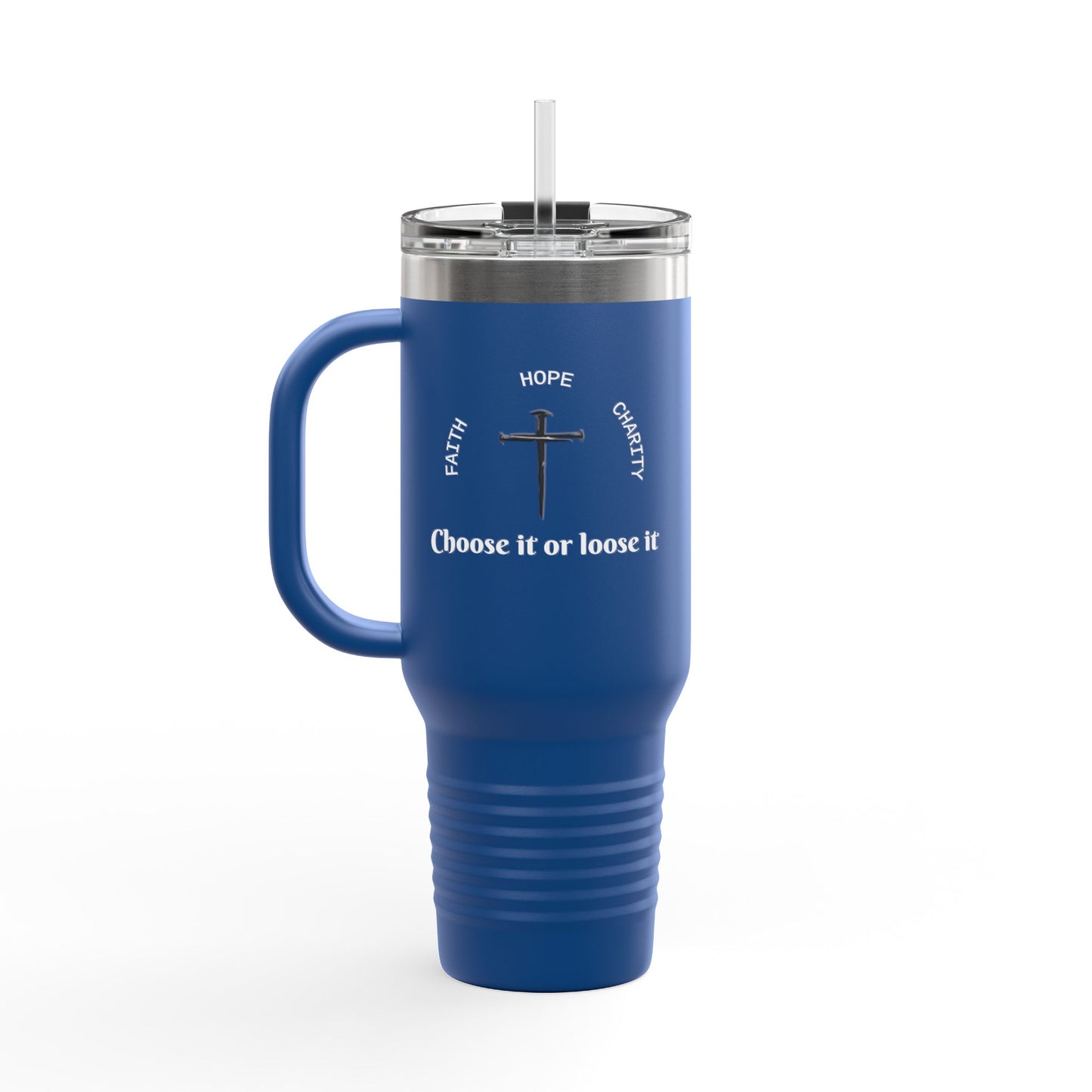 Insulated Travel Mug - Freewill Co. 40oz, Perfect for Coffee, Tea, Outdoor Adventures, Gifts for Travelers, Home, Office