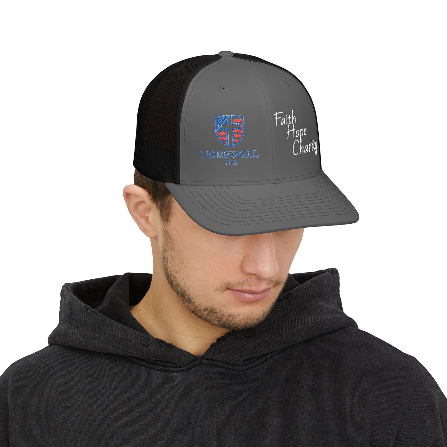 Embroidered Snapback Cap