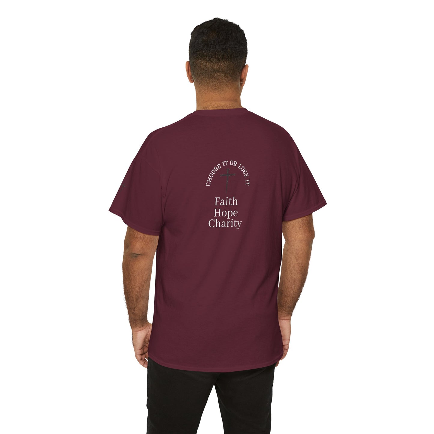 Faith, Hope, Charity Tee | Motivational Shirt
