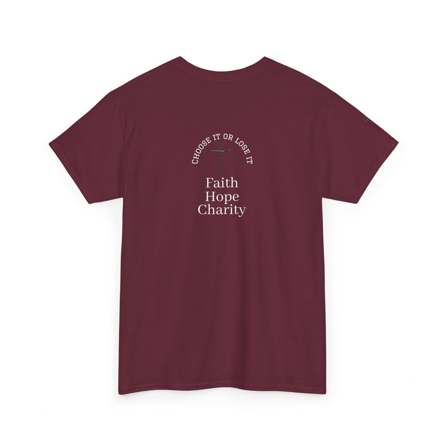 Faith, Hope, Charity Tee | Motivational Shirt