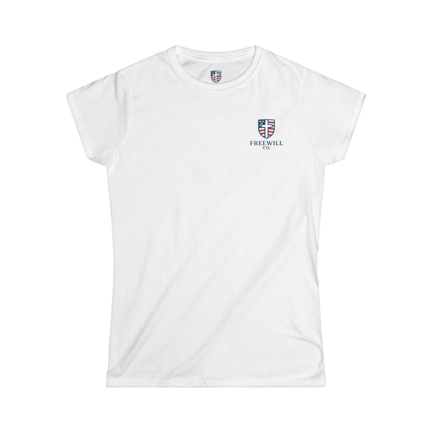 Women's Inspirational Tee - Faith Over Doubt, Motivational Shirt, Casual Wear for Empowerment, Comfortable Everyday T-Shirt, Gift for Her
