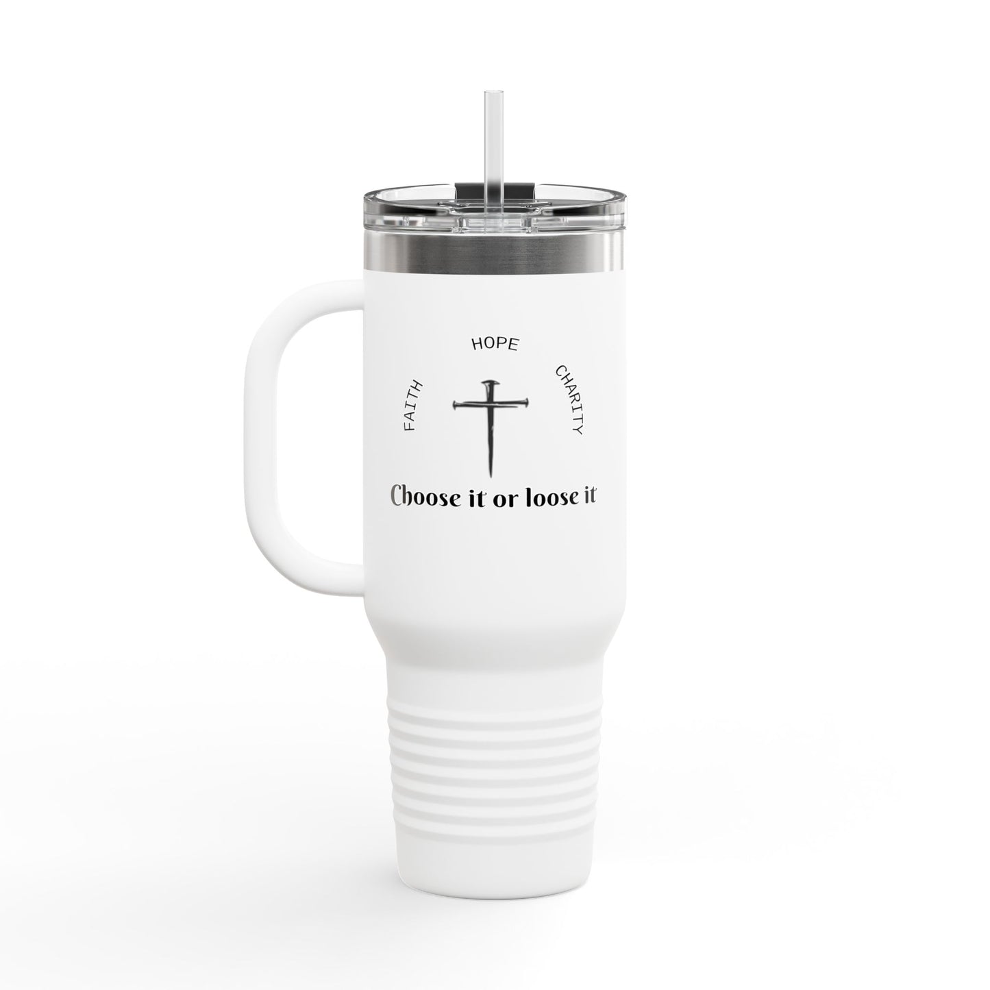Insulated Travel Mug - Freewill Co. 40oz, Perfect for Coffee, Tea, Outdoor Adventures, Gifts for Travelers, Home, Office
