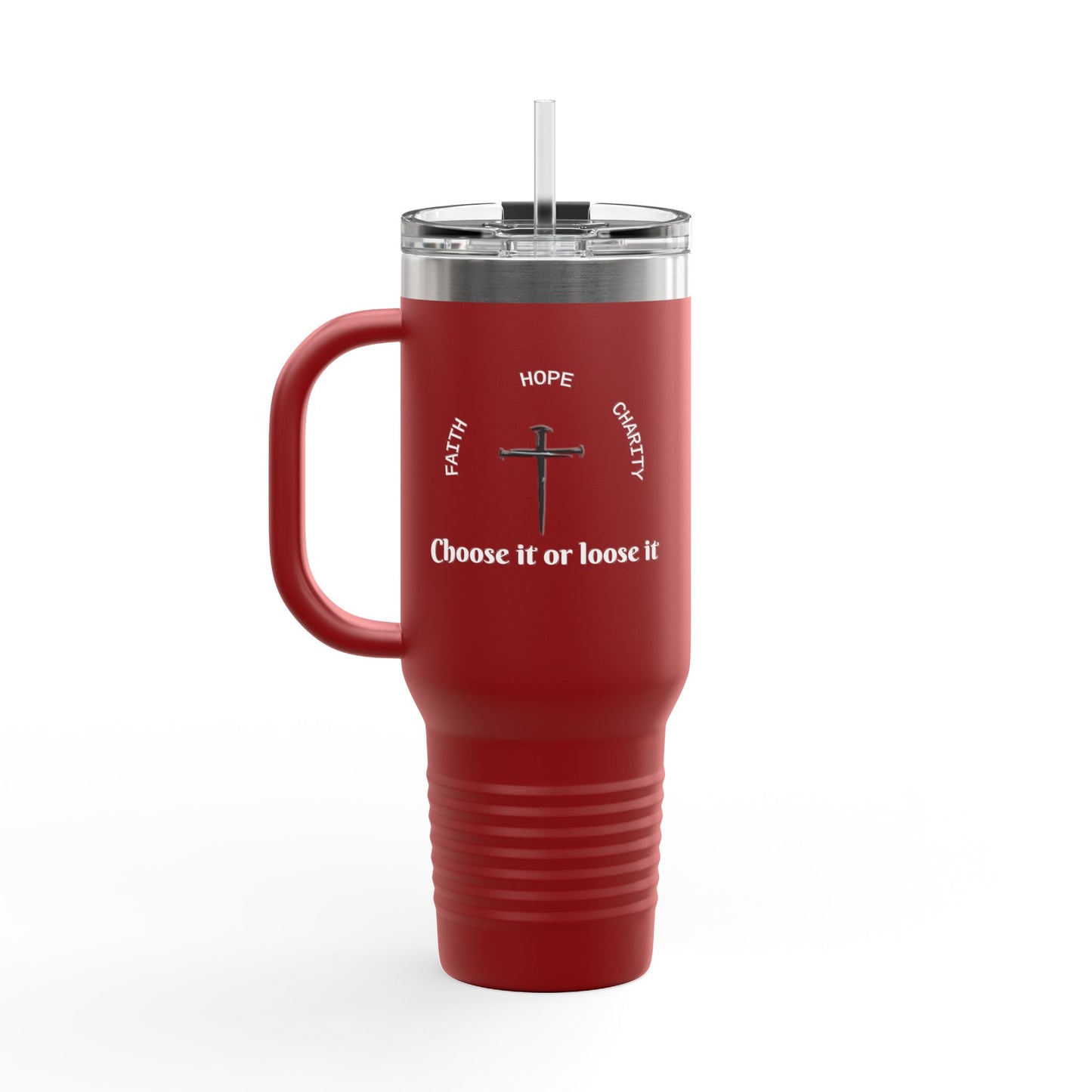 Insulated Travel Mug - Freewill Co. 40oz, Perfect for Coffee, Tea, Outdoor Adventures, Gifts for Travelers, Home, Office