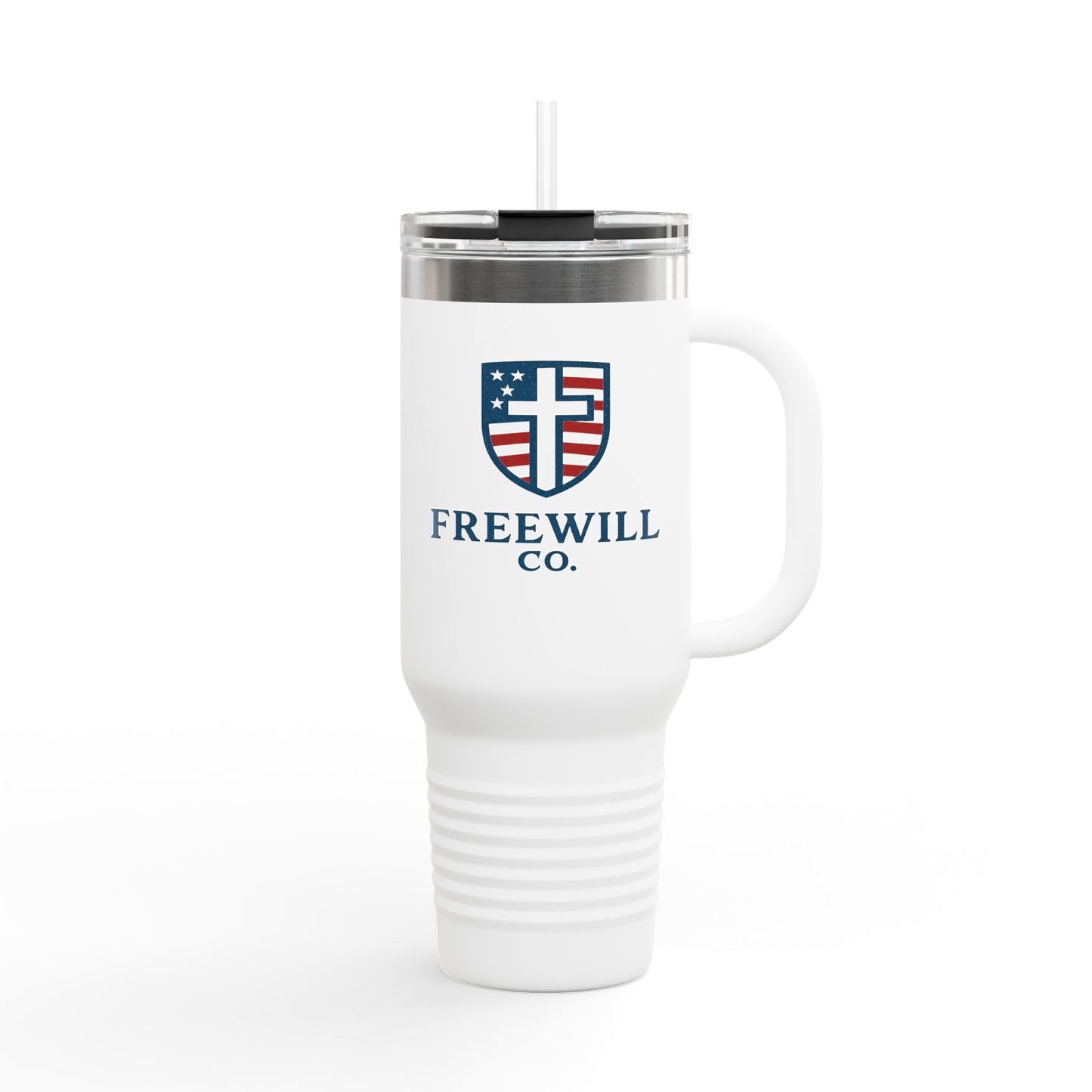 Insulated Travel Mug - Freewill Co. 40oz, Perfect for Coffee, Tea, Outdoor Adventures, Gifts for Travelers, Home, Office