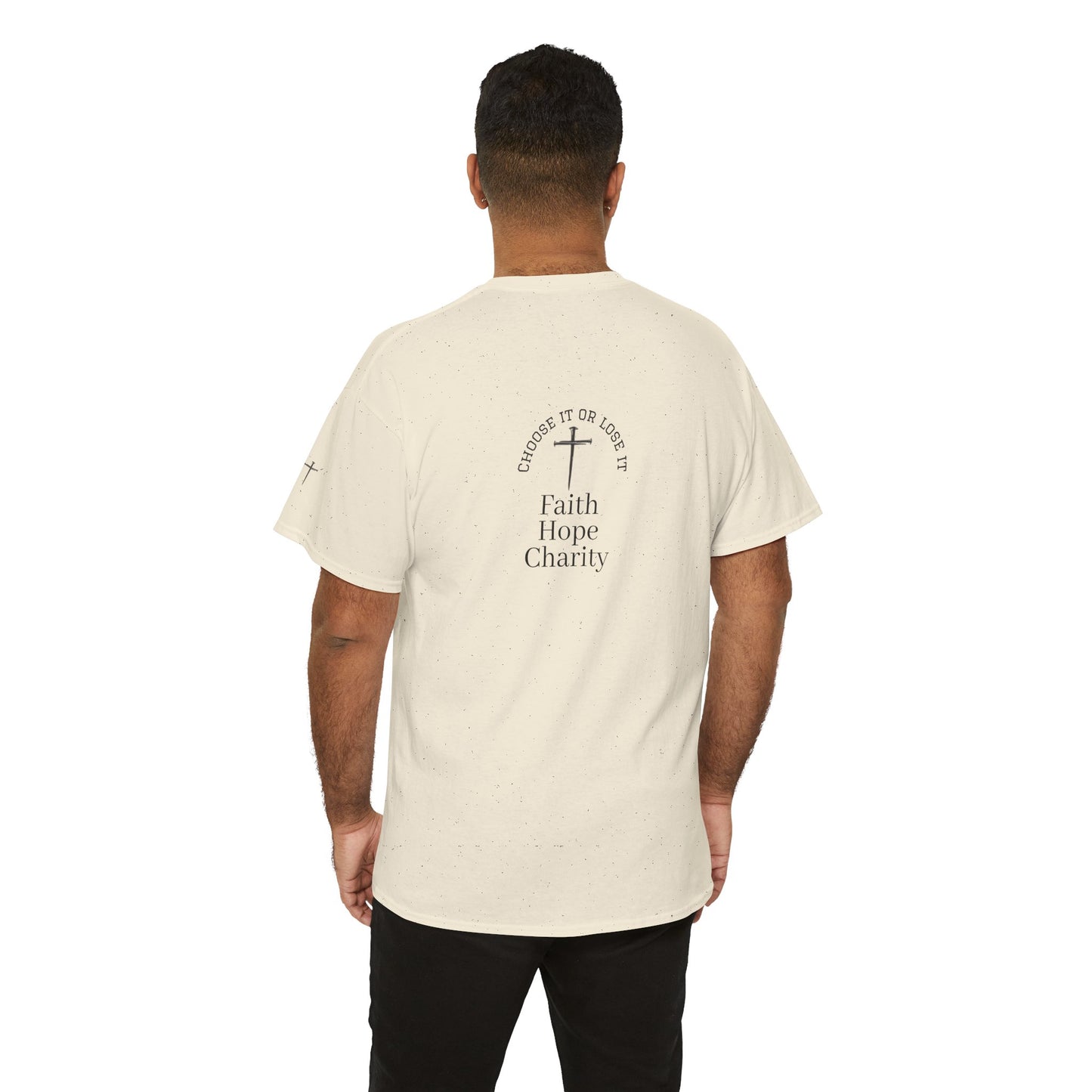 Faith, Hope, Charity Tee | Motivational Shirt