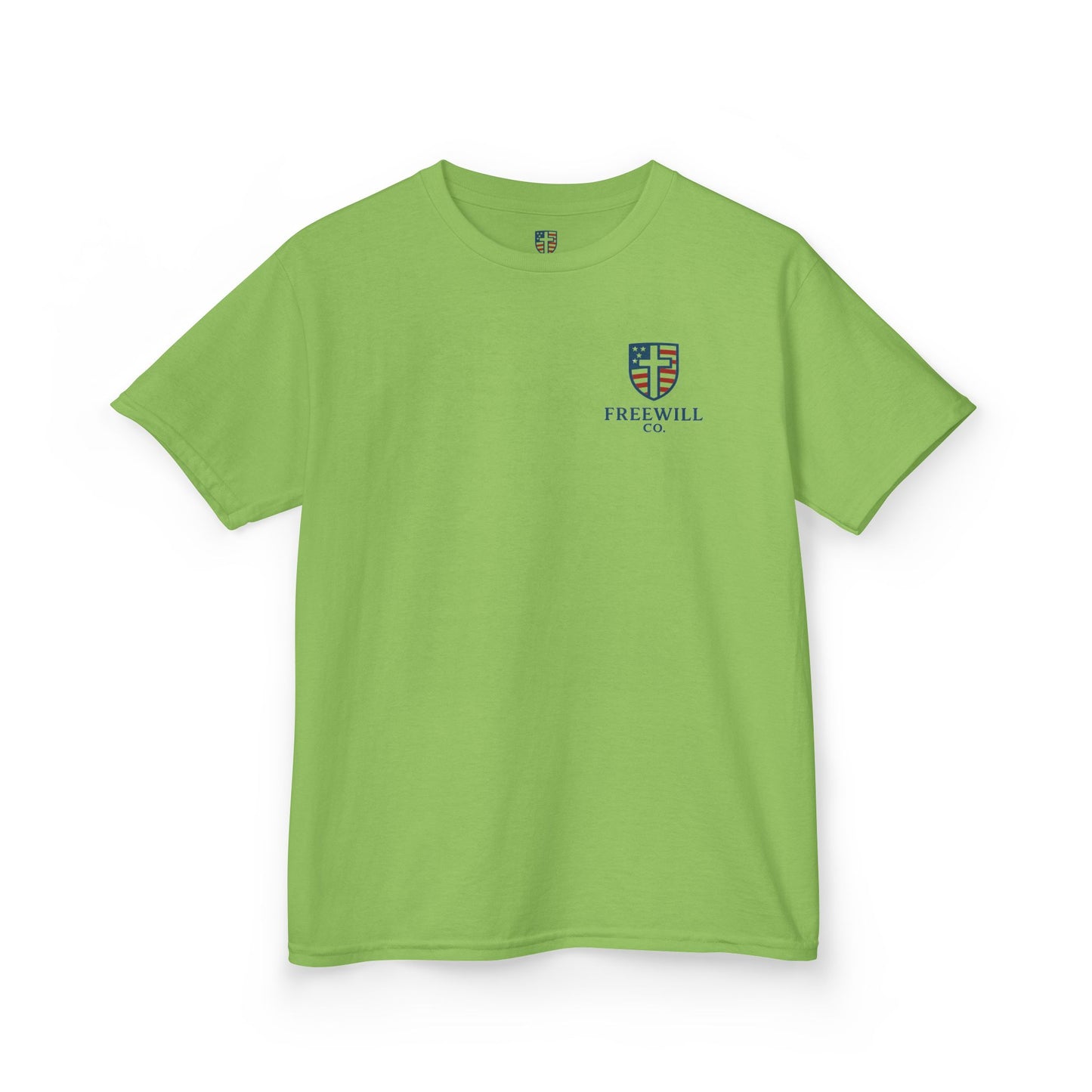 Kids Inspirational Tee - Faith Over Doubt, Motivational T-Shirt for Boys & Girls