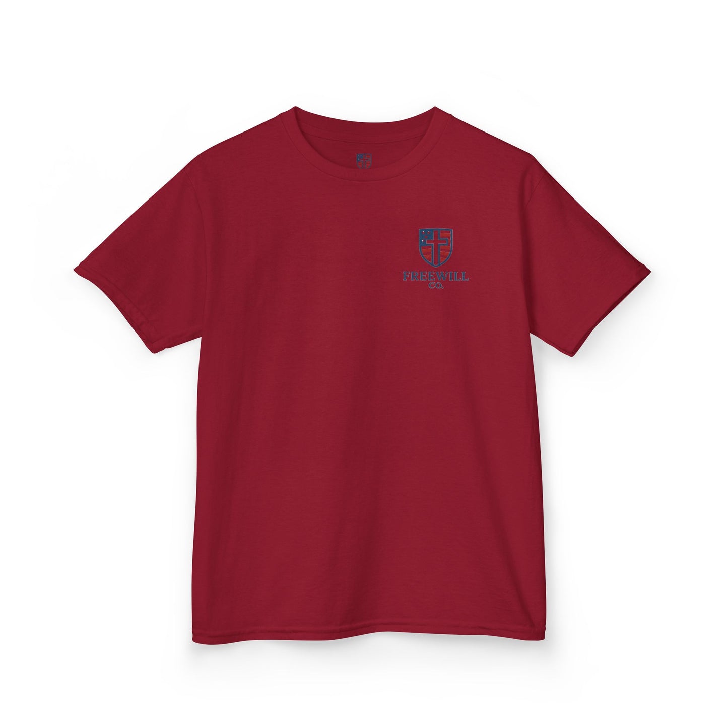 Kids Inspirational Tee - Faith Over Doubt, Motivational T-Shirt for Boys & Girls