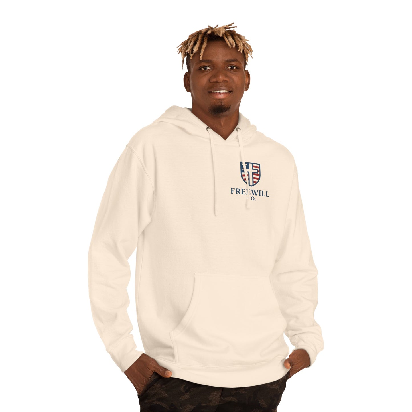 Unisex Hoodie - Faith Hope Charity, Cozy Gift for Him and Her, Casual Wear, Spiritual Comfort