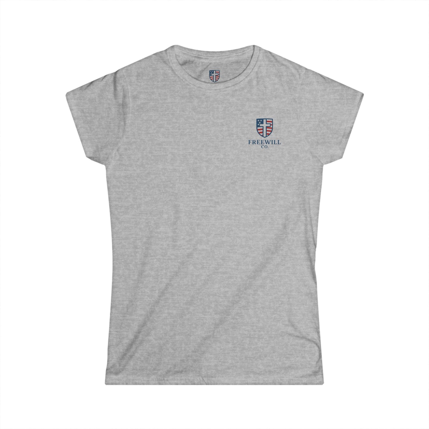 Women's Inspirational Tee - Faith Over Doubt, Motivational Shirt, Casual Wear for Empowerment, Comfortable Everyday T-Shirt, Gift for Her