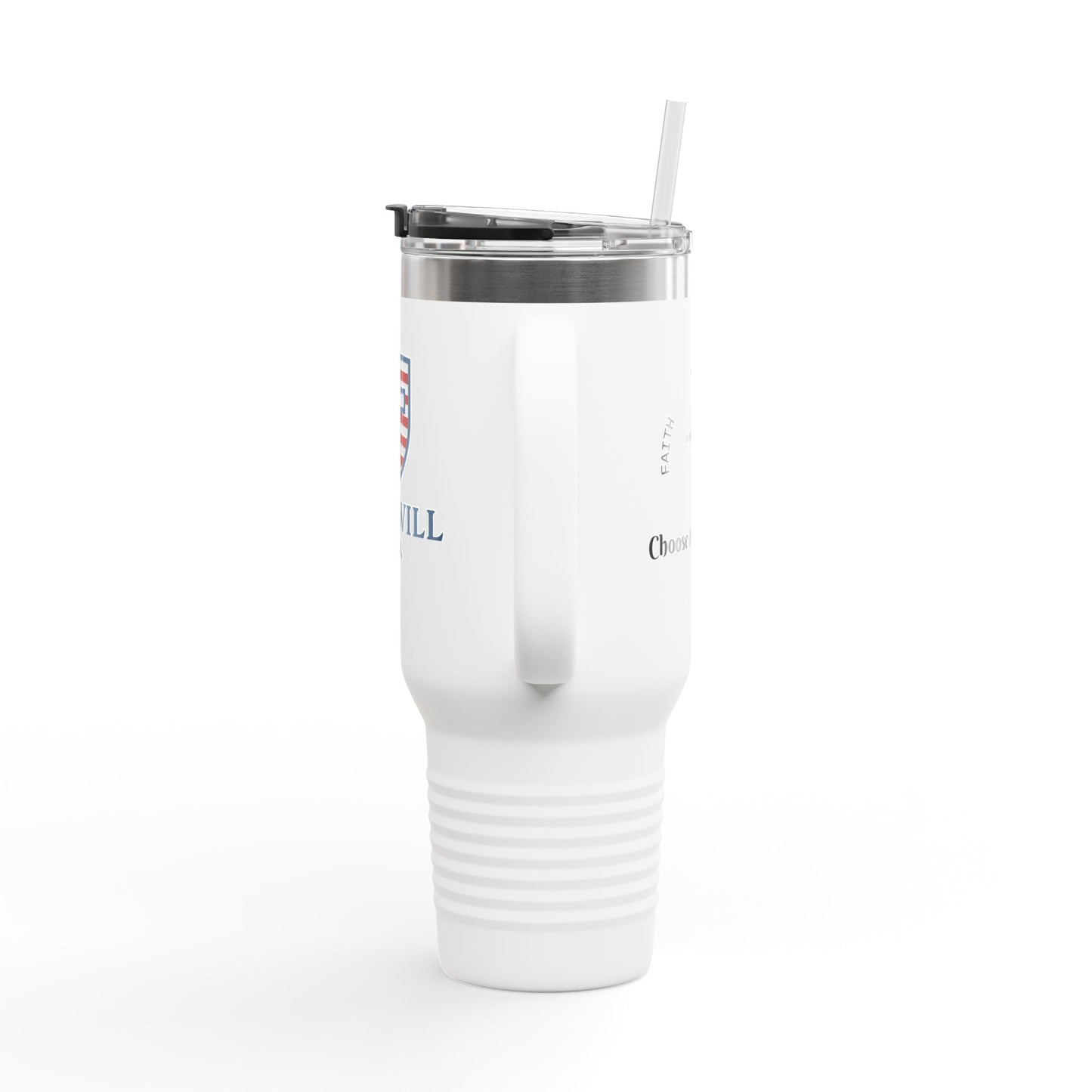 Insulated Travel Mug - Freewill Co. 40oz, Perfect for Coffee, Tea, Outdoor Adventures, Gifts for Travelers, Home, Office