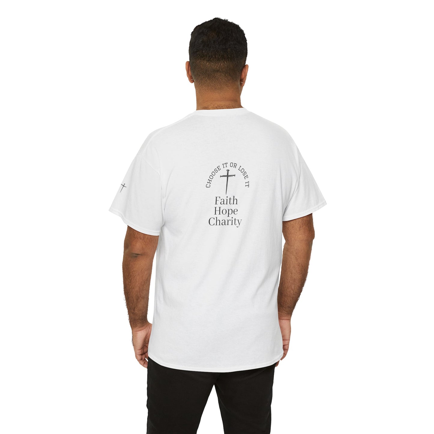 Faith, Hope, Charity Tee | Motivational Shirt