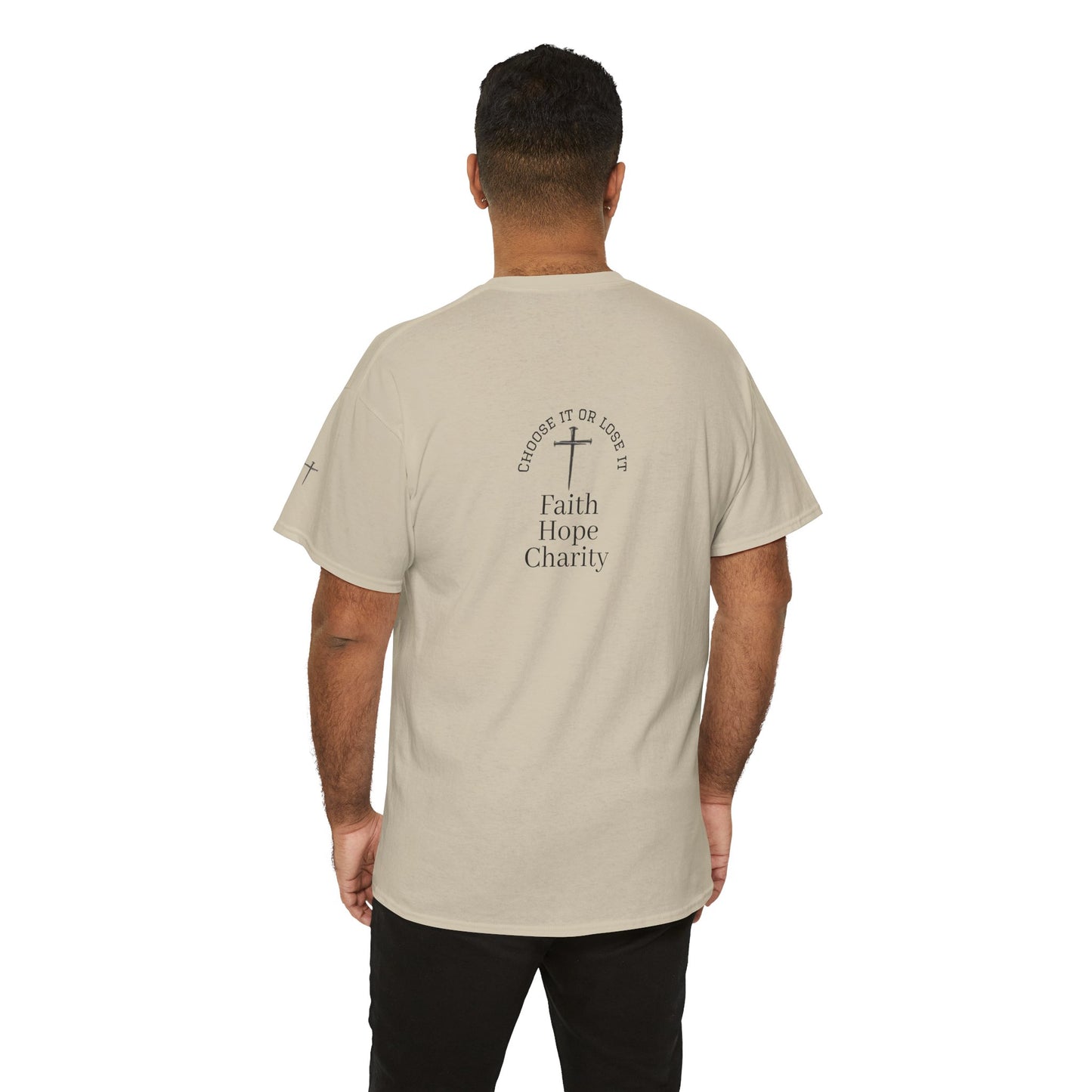 Faith, Hope, Charity Tee | Motivational Shirt