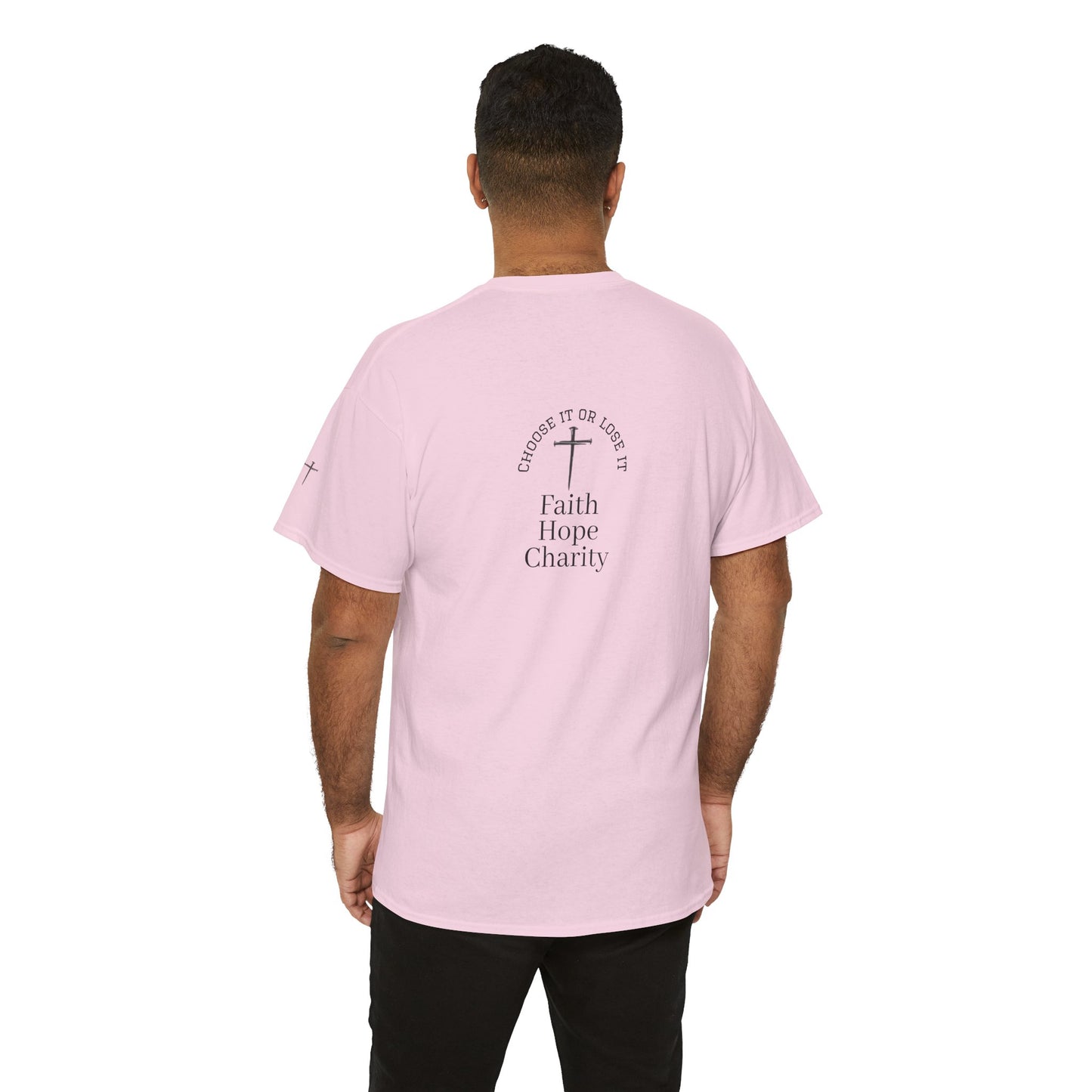 Faith, Hope, Charity Tee | Motivational Shirt