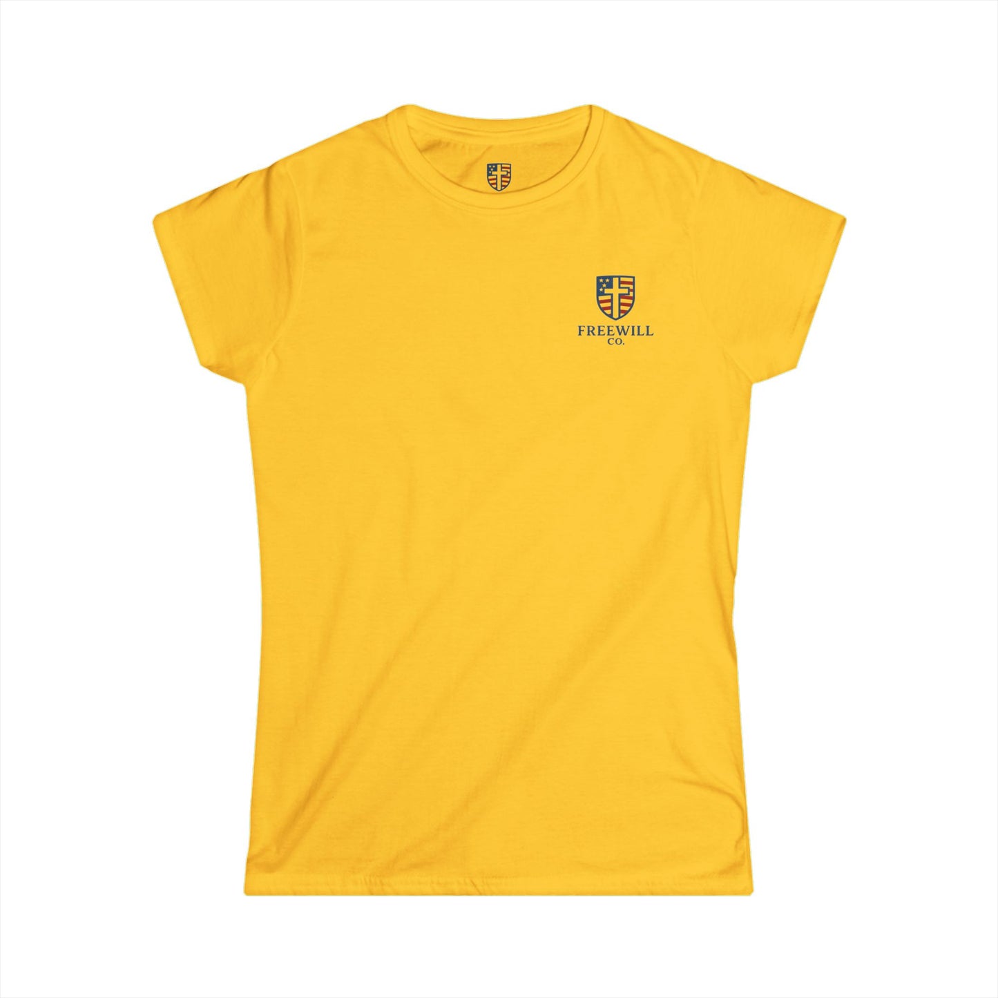 Women's Inspirational Tee - Faith Over Doubt, Motivational Shirt, Casual Wear for Empowerment, Comfortable Everyday T-Shirt, Gift for Her