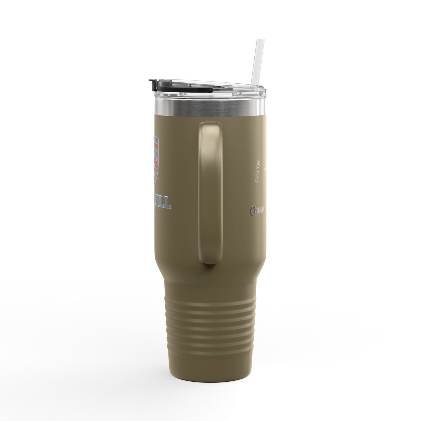 Insulated Travel Mug - Freewill Co. 40oz, Perfect for Coffee, Tea, Outdoor Adventures, Gifts for Travelers, Home, Office