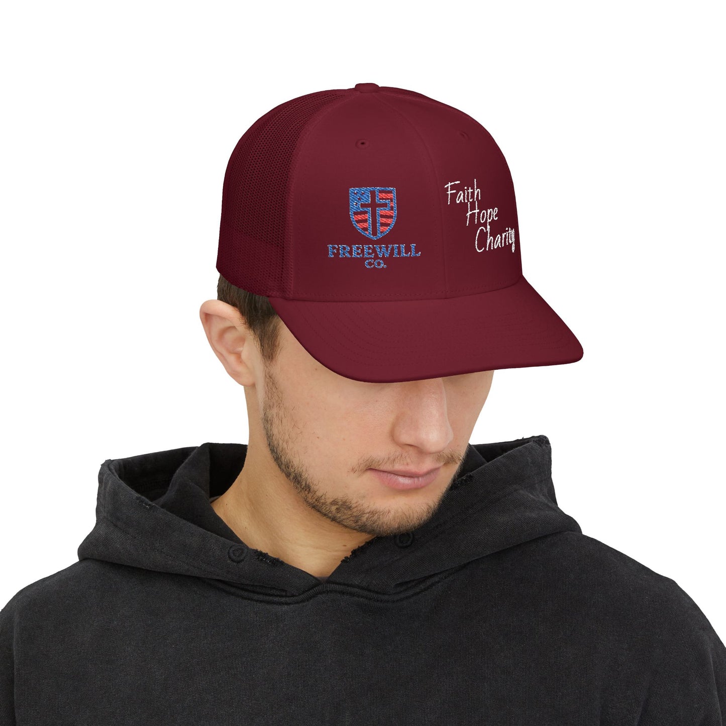 Embroidered Snapback Cap