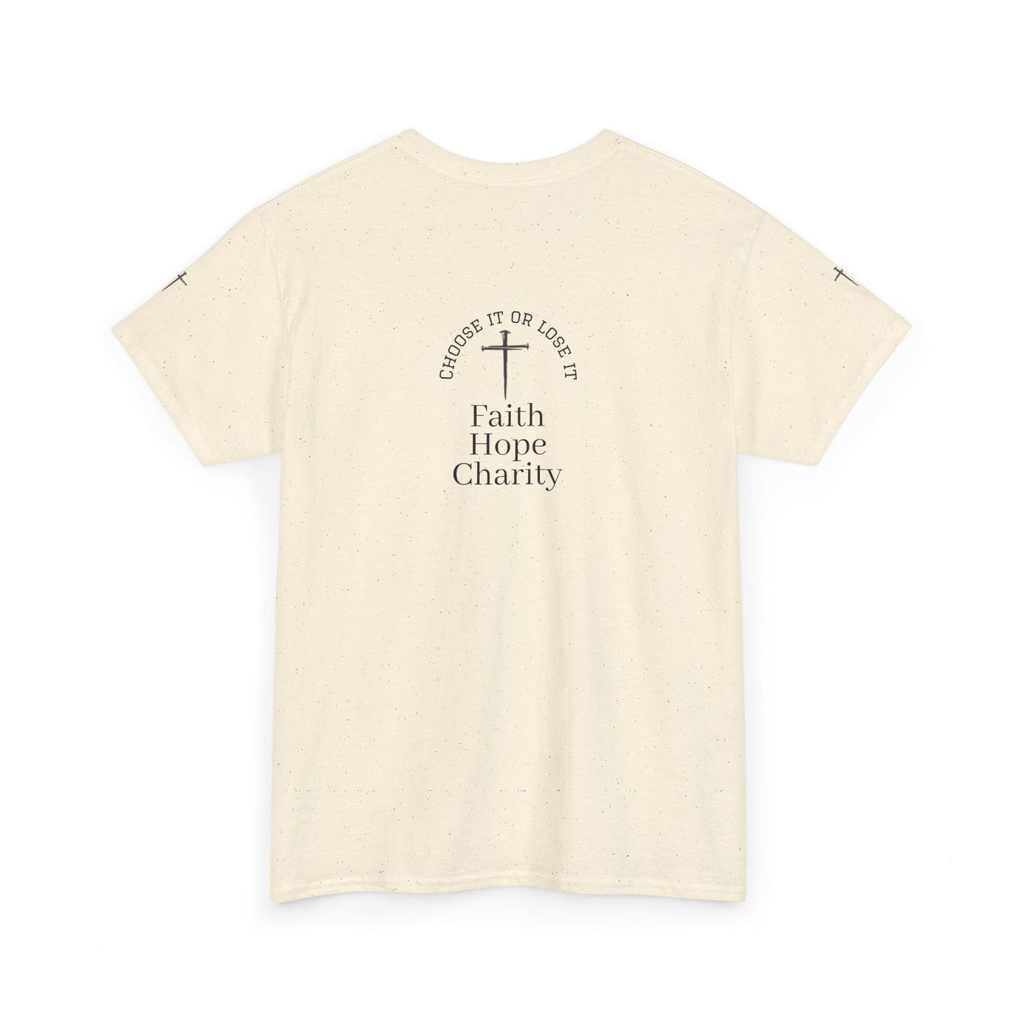 Faith, Hope, Charity Tee | Motivational Shirt