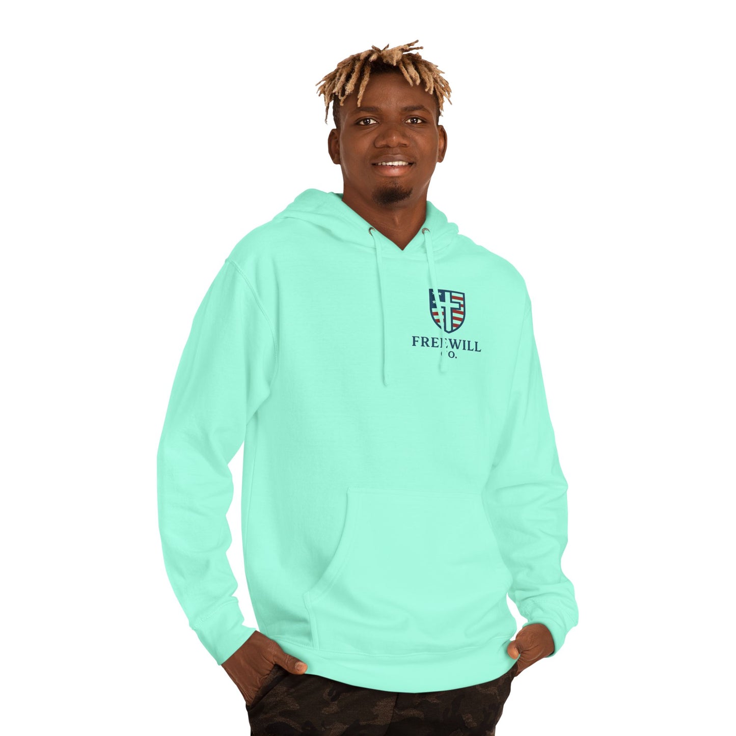 Unisex Hoodie - Faith Hope Charity, Cozy Gift for Him and Her, Casual Wear, Spiritual Comfort