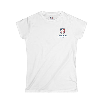 Inspirational Women's Tee - Faith, Hope, Charity, Motivational Shirt, Empowerment Apparel