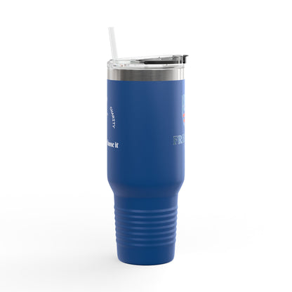 Insulated Travel Mug - Freewill Co. 40oz, Perfect for Coffee, Tea, Outdoor Adventures, Gifts for Travelers, Home, Office