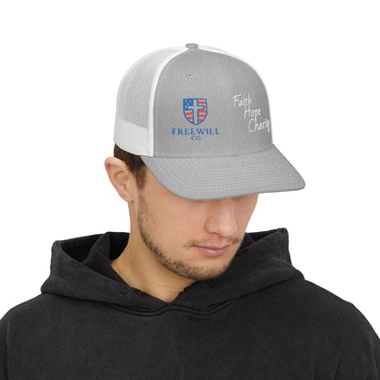 Embroidered Snapback Cap