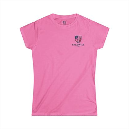 Inspirational Women's Tee - Faith, Hope, Charity, Motivational Shirt, Empowerment Apparel