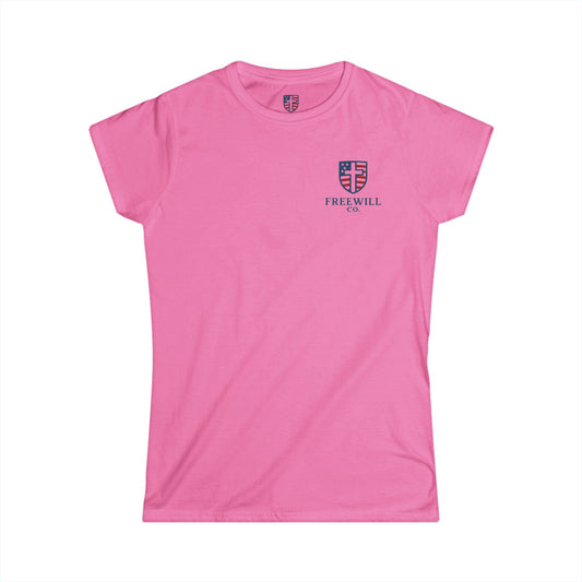 Inspirational Women's Tee - Faith, Hope, Charity, Motivational Shirt, Empowerment Apparel