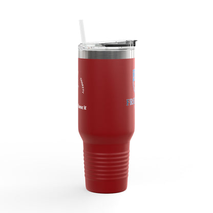 Insulated Travel Mug - Freewill Co. 40oz, Perfect for Coffee, Tea, Outdoor Adventures, Gifts for Travelers, Home, Office