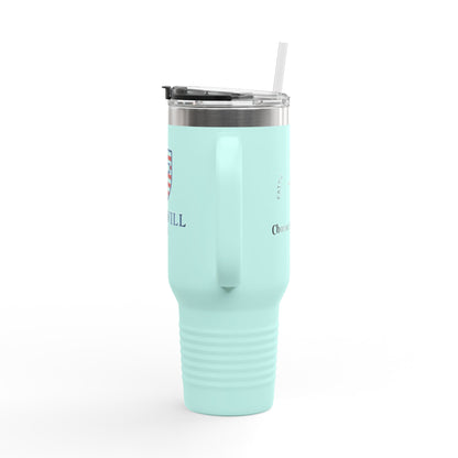Insulated Travel Mug - Freewill Co. 40oz, Perfect for Coffee, Tea, Outdoor Adventures, Gifts for Travelers, Home, Office